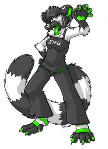 Rating: Safe Score: 0 Tags: 2004 :d alternative_fashion anthro clothed clothing digital_drawing_(artwork) digital_media_(artwork) e621 eyewear female glamfur goth jax_the_bat lemur mall_goth mammal monocle primate ring-tailed_lemur shirt simple_background smile solo stfu strepsirrhine tail tank_top tongue topwear white_background zeriara_(character) User: bunchy7s