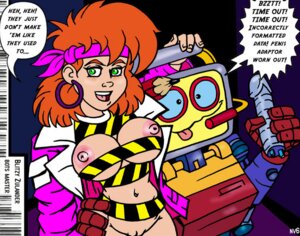 Rating: Explicit Score: 0 Tags: 1girls 1robot blitzy_zulander breasts breasts_out caution_tape d'nerd_(the_bots_master) dildo female nev rule34 tagme the_bots_master vibrator User: bunchy7s