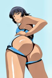 Rating: Questionable Score: 0 Tags: ass black_eyes black_hair bleach blue_hair female from_below looking_back rule34 short_hair simple_background soifon solo source_request ssjdubby sui-feng tan thong tied_hair twintails User: bunchy7s