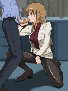 Rating: Explicit Score: 0 Tags: 1boy 1girls brown_eyes brown_hair clothed clothed_sex faceless_male fellatio female female_focus heels male nakaizumi_youko office_lady oral oral_sex pantyhose penis penis_in_mouth penis_out rinne_no_lagrange rule34 squatting straight tagme unzipped_pants User: bunchy7s