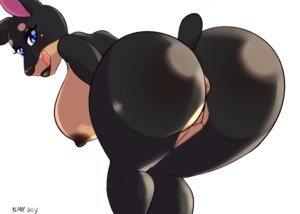 Rating: Explicit Score: 0 Tags: 2014 anthro anus areola big_areola big_breasts big_butt big_nipples biped black_body black_fur blue_eyes blush breasts butt canid canine canis domestic_dog e621 female fur genitals hanging_breasts lips looking_back mammal nipples nude plankboy presenting presenting_anus presenting_hindquarters presenting_vulva side_boob simple_background solo standing thick_lips vulva white_background wide_hips User: bunchy7s