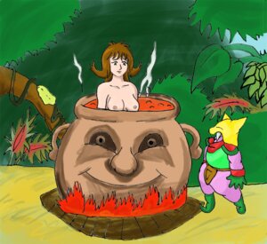 Rating: Explicit Score: 0 Tags: cannibalism cooked_alive cooking_pot female final_fantasy final_fantasy_viii imminent_vore mana_goblin rule34 selphie_tilmitt tagme User: bunchy7s