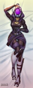 Rating: Safe Score: 0 Tags: alien alien_humanoid belt bioware bodysuit breasts clothing e621 electronic_arts female hi_res humanoid looking_at_viewer mask mass_effect not_furry quarian skinsuit skyart301 solo tali'zorah thick_thighs thigh_gap tight_clothing wide_hips User: bunchy7s