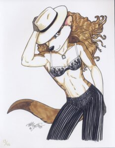 Rating: Safe Score: 0 Tags: 2005 absurd_res anthro bra brown_hair clothing dasyuromorph e621 ear_piercing fedora female hair hat headgear headwear hi_res jewelry looking_at_viewer mammal marsupial necklace piercing pinup pose recently_extinct_species signature solo terrie_smith thylacine traditional_media_(artwork) underwear User: bunchy7s Rating: Safe Score: 0 Tags: 2005 absurd_res anthro bra brown_hair clothing dasyuromorph e621 ear_piercing fedora female hair hat headgear headwear hi_res jewelry looking_at_viewer mammal marsupial necklace piercing pinup pose recently_extinct_species signature solo terrie_smith thylacine traditional_media_(artwork) underwear User: bunchy7s