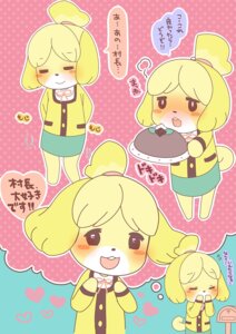 Rating: Safe Score: 0 Tags: animal_crossing anthro blonde_hair blush bottomwear cake canid canine canis cardigan clothed clothed_anthro clothed_female clothing dessert dialogue digital_media_(artwork) domestic_dog e621 featureless_feet featureless_hands feet female female_anthro food hair heart_symbol hi_res isabelle_(animal_crossing) japanese_text love mailbox mammal nintendo pencil_skirt pudding shih_tzu shy simple_background skirt solo speech_bubble text thought_bubble toy_dog translated yellow_body yokikana_yk User: bunchy7s