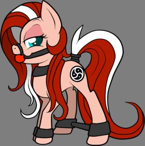 Rating: Explicit Score: 0 Tags: 2011 accessory alpha_channel ball_gag bdsm bondage bound cutie_mark e621 equid equine fan_character female feral friendship_is_magic furgonomics gag gagged hair hasbro horse long_hair lotso_(artist) mammal my_little_pony pony solo standing submissive submissive_female tail tail_accessory tailband User: bunchy7s