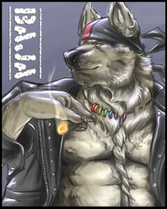 Rating: Safe Score: 0 Tags: 4:5 alternate_rainbow_pride_colors anthro baja body_hair canid canine canis cigar clothing e621 freedom_rings happy_trail jacket jewelry leather leather_clothing leather_jacket leather_topwear lgbt_pride male mammal multicolored_jewelry multicolored_necklace necklace pride_color_accessory pride_color_jewelry pride_color_necklace pride_colors rainbow rainbow_jewelry rainbow_necklace rainbow_pride_colors rainbow_symbol rrowdybeast smoke smoking solo stated_homosexuality stated_sexuality topwear wolf User: bunchy7s