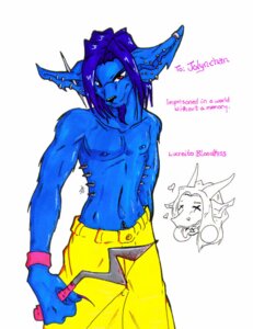 Rating: Safe Score: 0 Tags: anthro bottomwear canid canine clothing e621 english_text glamfur male mammal piercing pink_text pointy_ears razorwing shirtless shorts simple_background solo text weapon white_background yellow_bottomwear yellow_clothing yellow_shorts User: bunchy7s