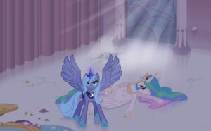 Rating: Safe Score: 0 Tags: blue_body blue_feathers bodily_fluids crying cutie_mark defending detailed_background duo e621 equid equine feathered_wings feathers female feral friendship_is_magic hasbro horn mammal my_little_pony mythological_creature mythological_equine mythology nyerpy pose princess princess_celestia_(mlp) princess_luna_(mlp) protective quadruped royalty sibling_(lore) sister_(lore) sisters_(lore) tail tears toony white_body white_feathers winged_unicorn wings wounded User: bunchy7s