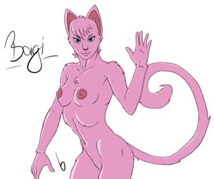 Rating: Questionable Score: 0 Tags: anthro areola bagi bagi_the_monster_of_mighty_nature biped blue_eyes breasts cougar e621 eyebrows felid feline female fur gesture hair humanoid_hands looking_at_viewer mammal navel nipples nude osamu_tezuka pink_areola pink_body pink_fur pink_hair pink_nipples pink_nose short_hair simple_background slim small_breasts smile solo standing tail thirteeenth waving white_background User: bunchy7s
