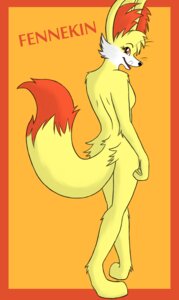 Rating: Questionable Score: 0 Tags: anthro breasts cane-mckeyton canid canine cheek_tuft dipstick_tail e621 eyebrows eyelashes facial_tuft female female_anthro fennekin fur generation_6_pokemon hi_res inner_ear_fluff looking_at_viewer mammal markings nintendo nude nude_anthro nude_female orange_eyes pinup pokemon pokemon_(species) pokemorph pose red_inner_ear_fluff small_breasts solo tail tail_markings tuft whiskers yellow_body yellow_fur User: bunchy7s