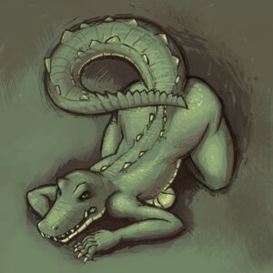 Rating: Questionable Score: 0 Tags: 1:1 2011 all_fours alligator alligatorid angry anthro breasts butt crocodile crocodilian e621 female green_background green_theme limonpi looking_at_viewer non-mammal_breasts nude reptile scalie side_boob simple_background solo tail User: bunchy7s