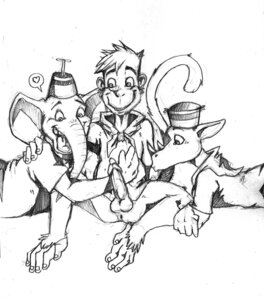 Rating: Explicit Score: 0 Tags: anthro anus arody atelid balls black_and_white bottomless bottomless_anthro bottomless_male camp_lazlo cartoon_network clam_(camp_lazlo) clothed clothing e621 elephant elephantid erection feet genitals group group_sex haplorhine happy hat headgear headwear heart_symbol horn humanoid_genitalia humanoid_penis interspecies lazlo_(camp_lazlo) looking_at_another looking_at_genitalia looking_at_partner looking_at_penis male male/male mammal monkey monochrome new_world_monkey open_mouth open_smile pantsless penis prehensile_feet presenting presenting_balls presenting_penis primate proboscidean proboscis_(anatomy) raj_(camp_lazlo) rhinoceros sex shirt shirt_only simple_background smile spider_monkey spread_legs spreading tail threesome toes topwear topwear_only trio trunk_(anatomy) white_background User: bunchy7s