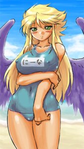 Rating: Questionable Score: 0 Tags: 1girls angel_wings beach black_wings blonde_hair blush breasts breath_of_fire breath_of_fire_ii cloud dr.p erect_nipples erect_nipples_under_clothes female green_eyes holding_breast large_breasts lowres nina_(breath_of_fire_ii) nipples nipples_visible_through_clothing one-piece_swimsuit rule34 seaside shy swimsuit tanned tanned_female tanned_skin wide_hips wings User: bunchy7s