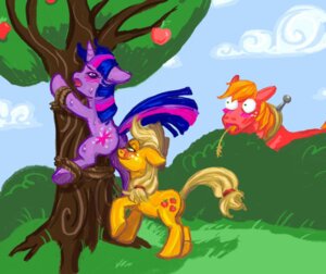 Rating: Questionable Score: 0 Tags: 2013 absurd_res apple applejack_(mlp) being_watched big_macintosh_(mlp) blonde_hair bodily_fluids bound chewing_grass clothing cloud cowboy_hat cutie_mark e621 earth_pony equid equine female female/female feral food freckles friendship_is_magic fruit fur green_eyes group hair hasbro hat headgear headwear hi_res horn horse licking licking_lips looking_at_another male mammal mouth_hold multicolored_hair my_little_pony mythological_creature mythological_equine mythology object_in_mouth orange_body orange_fur outside plant plow_yoke pony purple_body purple_eyes purple_fur purple_hair red_body red_fur self_lick sky superkeen sweat tongue tongue_out tree tree_bondage twilight_sparkle_(mlp) two_tone_hair unicorn wheat User: bunchy7s
