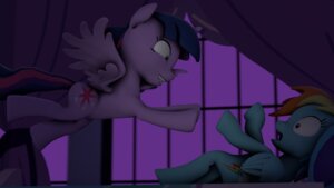 Rating: Safe Score: 0 Tags: 16:9 3d_(artwork) bed blue_body blue_feathers cutie_mark digital_media_(artwork) duo e621 equid equine feathered_wings feathers female friendship_is_magic fur furniture grin hair hasbro hi_res horn imminent_rape imminent_sex jumping mammal mr.tektite multicolored_hair my_little_pony mythological_creature mythological_equine mythology open_mouth pegasus purple_body purple_fur purple_hair rainbow_dash_(mlp) rainbow_hair scared smile source_filmmaker_(artwork) surprised teeth twilight_sparkle_(mlp) two_tone_hair widescreen winged_unicorn wings User: bunchy7s