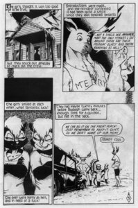 Rating: Questionable Score: 0 Tags: 1997 anthro black_and_white christmas comic deer dialogue e621 english_text female group holidays james_m_hardiman lori_(jmh) male mammal mephitid monochrome natasha_(jmh) new_world_deer onyx_(jmh) outside profanity reindeer skunk snow tail text the_night_before_christmas User: bunchy7s