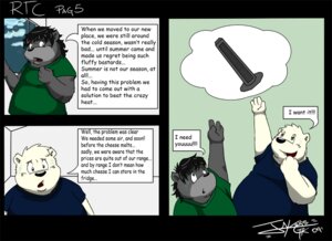 Rating: Safe Score: 0 Tags: bear comic dialogue e621 english_text hybrid jakegr jakegr_(character) male mammal overweight profanity ruick simple_background text User: bunchy7s