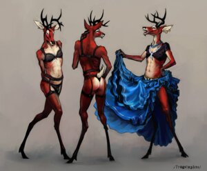 Rating: Questionable Score: 0 Tags: 2010 anthro antlers biped blush bottomwear bra bulge butt clothed clothing crossdressing deer dress e621 ear_piercing femboy fishnet_clothing garter_belt garter_straps hooves horn jewelry legwear lingerie male mammal navel necklace open_mouth panties piercing pose simple_background skimpy skirt smile solo stockings tenting tragelaphus underwear User: bunchy7s