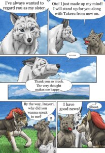Rating: Safe Score: 0 Tags: canid canine canis comic dershaltie dialogue domestic_dog e621 english_text exclamation_point female feral fox fur group hiroyuki_setogawa inayori izuna japanese male mammal oto spiritual_stones takeru text wolf User: bunchy7s