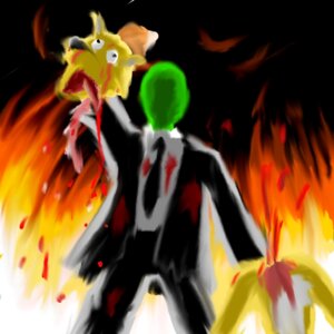 Rating: Questionable Score: 0 Tags: 1:1 4chan anon anthro blood blood_drip blood_on_arm blood_on_chest blood_on_clothing blood_on_face blood_on_leg blood_on_neck bodily_fluids canid canine clothing decapitation dripping duo e621 fire fox fursecution gore headless humanoid male mammal nosebleed unknown_artist User: bunchy7s
