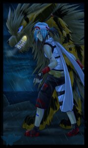 Rating: Safe Score: 0 Tags: arcanine blue_eyes canid canine cloud detailed_background duo e621 feral generation_1_pokemon human male mammal night nintendo outside overcast pokemon pokemon_(species) raining rocky_shore seaside size_difference sky twilight-goddess User: bunchy7s