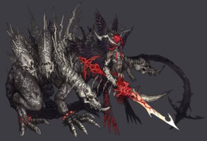 Rating: Safe Score: 0 Tags: 5_heads beads claws demon detailed digital_media_(artwork) duo_focus e621 feathered_wings feathers group hair male markings melee_weapon multi_head pointed_tail red_eyes red_hair simple_background solo sword tail weapon wen_yu_li white_markings wings User: bunchy7s