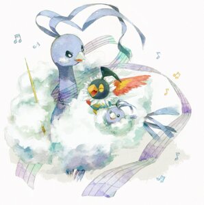 Rating: Safe Score: 0 Tags: 2010 altaria ambiguous_gender avian bird chatot e621 eyes_closed feathered_wings feathers feral generation_3_pokemon generation_4_pokemon group musical_note musical_symbol nintendo pokemon pokemon_(species) rinne7 simple_background swablu symbol white_background wings User: bunchy7s