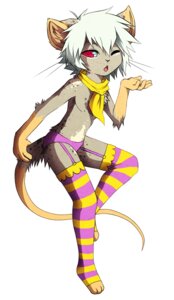 Rating: Safe Score: 0 Tags: alternative_fashion anthro clothing digital_media_(artwork) e621 falvie femboy fur garter_belt garter_straps hair hi_res legwear male mammal marcell mouse murid murine panties pattern_clothing pattern_legwear red_eyes rodent scarf simple_background solo stockings striped_clothing striped_legwear stripes tail thigh_highs underwear white_background User: bunchy7s