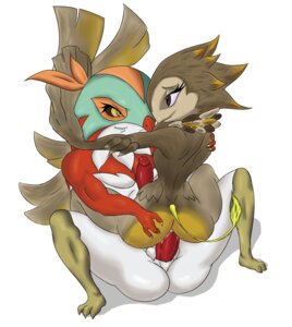 Rating: Explicit Score: 0 Tags: anthro anthro_on_anthro avian butt duo e621 erection generation_6_pokemon genitals hawlucha hi_res humanoid_genitalia humanoid_penis lovely_mawile male male/male nintendo penis pokemon pokemon_(species) prince_of_peent User: bunchy7s
