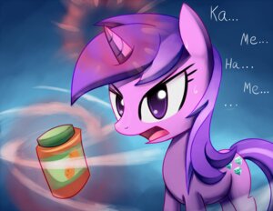 Rating: Safe Score: 0 Tags: amethyst_star_(mlp) angry container crossover cutie_mark dialogue dragon_ball e621 english_text equid equine female feral food friendship_is_magic hasbro horn jar mammal my_little_pony mythological_creature mythological_equine mythology negativefox parody peanut_butter quadruped solo tail text unicorn User: bunchy7s