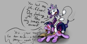 Rating: Questionable Score: 0 Tags: 2013 almar bdsm bit_gag blush bondage bound clothing clover_the_clever_(mlp) crown dialogue duo e621 english_text equid equine female feral friendship_is_magic fur gag gagged hair hasbro headgear horn mammal mane master multicolored_hair my_little_pony mythological_creature mythological_equine mythology princess_platinum_(mlp) punishment purple_body purple_fur purple_hair rarity_(mlp) robe rope servant text twilight_sparkle_(mlp) two_tone_hair unicorn whip User: bunchy7s