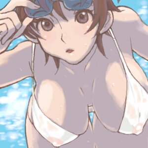 Rating: Explicit Score: 0 Tags: 1girls bent_over bikini breasts brown_eyes brown_hair erect_nipples female hanging_breasts huge_breasts lowres masane_amaha nipples rule34 see-through solo swimsuit witchblade User: bunchy7s