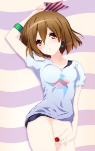 Rating: Explicit Score: 0 Tags: bluetheater bottomless brown_eyes brown_hair censored earrings female female_only food fruit human human_only jewelry k-on! listen!! lying no_panties rule34 solo star strawberry uncensored yui_hirasawa_(k-on!) User: bunchy7s