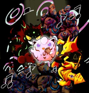 Rating: Safe Score: 0 Tags: alakazam alternate_color ambiguous_gender battle bell e621 fight generation_1_pokemon gengar ghost group jigglypuff markings musical_note musical_symbol nintendo pokemon pokemon_(species) pokemopolis_alakazam pokemopolis_gengar pokemopolis_jigglypuff singing spirit symbol twenty waddling_head User: bunchy7s