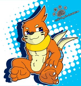 Rating: Safe Score: 0 Tags: 3_toes 4_fingers abstract_background anthro biped blue_eyes buizel cel_shading claws coshi-dragonite dipstick_tail e621 featureless_crotch feet fingers front_view full-length_portrait generation_4_pokemon hand_on_leg hi_res hindpaw looking_at_viewer male markings multi_tail multicolored_tail nintendo nude outline paws pokemon pokemon_(species) portrait shaded sitting smile solo tail tail_markings toes User: bunchy7s