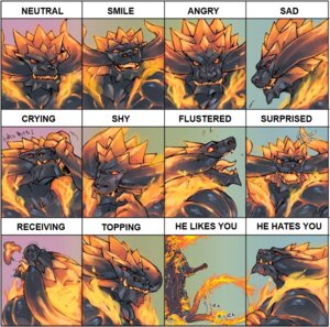 Rating: Questionable Score: 0 Tags: 2009 angry berial bodily_fluids bust_portrait capcom crying demon devil_may_cry devil_may_cry_4 digital_media_(artwork) e621 english_text expression_sheet expressions fire horn lava_skin male meme portrait sad shy smile solo surprised tears teeth text wakky User: bunchy7s