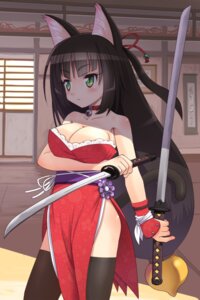 Rating: Safe Score: 0 Tags: 2:3 animal_humanoid black_hair breasts cat_humanoid collar e621 felid felid_humanoid feline feline_humanoid female green_eyes hair humanoid long_hair mammal mammal_humanoid melee_weapon meow_(nekodenki) solo sword tail weapon User: bunchy7s