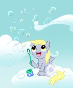 Rating: Safe Score: 0 Tags: 5:6 bubble cloud cutie_mark daww derpy_hooves_(mlp) detailed_background e621 equid equine feathered_wings feathers female feral friendship_is_magic grey_body grey_feathers hasbro hi_res looking_up mammal my_little_pony mythological_creature mythological_equine mythology nana-z open_mouth open_smile outside pegasus sitting sky skyscape smile solo tail toony wings young young_female young_feral User: bunchy7s