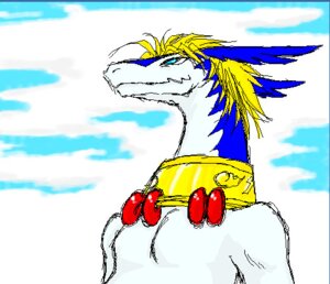 Rating: Safe Score: 0 Tags: anthro blonde_hair blue_body blue_eyes blue_fur blue_sky cloud coochan dragon e621 fur hair jewelry legendz looking_away male mythological_creature mythological_scalie mythology necklace outside red_accessory scalie shiron simple_background sketch sky skyscape smile solo white_background white_body white_fur windragon yellow_accessory User: bunchy7s