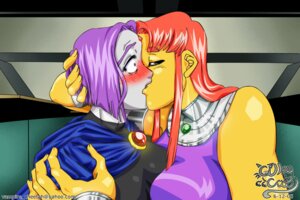 Rating: Questionable Score: 0 Tags: 00s 2000s 2005 2girls cartoon_network dc dc_comics female female_only kissing lesbian multiple_females multiple_girls rachel_roth raven_(dc) rule34 signature starfire straight_hair teen_titans text toonami yuri User: bunchy7s