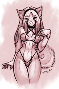 Rating: Questionable Score: 0 Tags: annie_(jeso) anthro bikini breasts canid canine canis clothed clothing collar domestic_dog e621 female grin highleg highleg_bikini highleg_bottomwear highleg_swimwear husky jesonite mammal nordic_sled_dog skimpy smile solo spitz swimwear tail two-piece_swimsuit wide_hips User: bunchy7s