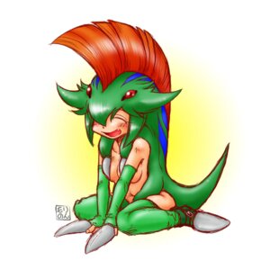 Rating: Questionable Score: 0 Tags: 1:1 alternate_species armwear bandai_namco betamon big_breasts blush breasts clothing costume digimon digimon_(species) digimon_costume digimorph e621 elbow_gloves eyes_closed fangs female gloves handwear happy human human_only humanized kneeling legwear mammal morinon_(pixiv) not_furry open_mouth solo tan_body tan_skin teeth thigh_highs User: bunchy7s