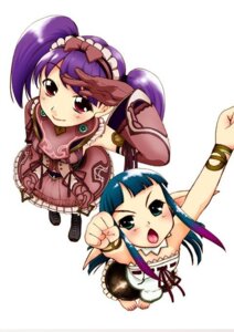Rating: Explicit Score: 0 Tags: aika_online blush cleric duo female female_only gesture mmorpg pran purple_hair rule34 salute white_background User: bunchy7s