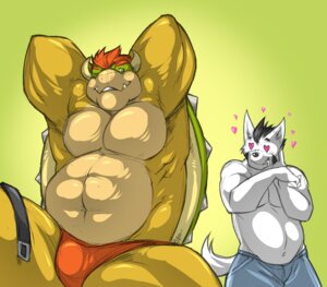 Rating: Questionable Score: 0 Tags: 2012 2_horns abs anthro barazoku belly belt biceps black_hair blush bodily_fluids bottomwear bowser canid canine canis clothed clothing denim denim_bottomwear denim_clothing domestic_dog drooling duo e621 fanboy fangs fawning flexing front_view fur green_background grin hair hands_behind_head heart_symbol horn husky inviting jeans kokukokuboo koopa langdon_marston looking_back male mammal mario_bros musclegut muscular muscular_male nintendo nordic_sled_dog one_eye_closed open_mouth overweight pants paws pecs pose reclining red_eyes red_hair reptile saliva scalie seductive shell simple_background sitting size_difference skimpy smile spikes spitz spread_legs spreading squee standing tail teeth topless underwear undressing white_body white_fur wink User: bunchy7s