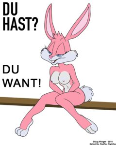Rating: Questionable Score: 0 Tags: 2010 anthro babs_bunny bedroom_eyes breasts buckteeth dialogue doug_winger e621 english_text female german_text lagomorph leporid mammal narrowed_eyes nipples nude rabbit seductive shopped simple_background solo teeth text third-party_edit tiny_toon_adventures translated warner_brothers white_background User: bunchy7s Rating: Questionable Score: 0 Tags: 2010 anthro babs_bunny bedroom_eyes breasts buckteeth dialogue doug_winger e621 english_text female german_text lagomorph leporid mammal narrowed_eyes nipples nude rabbit seductive shopped simple_background solo teeth text third-party_edit tiny_toon_adventures translated warner_brothers white_background User: bunchy7s