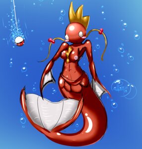 Rating: Questionable Score: 0 Tags: 2012 anthro anthrofied aquatic barbel_(anatomy) blush breasts delta_(elpatrixf) derp_eyes digital_media_(artwork) e621 elpatrixf female fish flesh_whiskers generation_1_pokemon magikarp merfolk mermaidification nintendo nipple_dip nipples non-mammal_breasts non-mammal_nipples pokeball pokemon pokemon_(species) pokemorph ribbons solo split_form standard_pokeball water User: bunchy7s