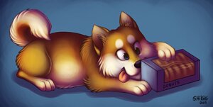 Rating: Safe Score: 0 Tags: 2013 ambiguous_gender blue_background blue_eyes brown_body brown_fur canid canine canis dessert domestic_dog doughnut e621 feral food fur hungry lying mammal on_front pastry shiba_inu shikoku_(artist) simple_background solo spitz tail tongue tongue_out User: bunchy7s Rating: Safe Score: 0 Tags: 2013 ambiguous_gender blue_background blue_eyes brown_body brown_fur canid canine canis dessert domestic_dog doughnut e621 feral food fur hungry lying mammal on_front pastry shiba_inu shikoku_(artist) simple_background solo spitz tail tongue tongue_out User: bunchy7s