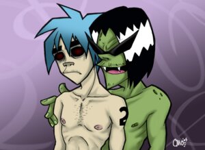 Rating: Questionable Score: 0 Tags: 2005 2d_(gorillaz) ace_copular blue_hair cartoon_network cmo_(artist) crossover gorillaz male musician powerpuff_girls rule34 User: bunchy7s