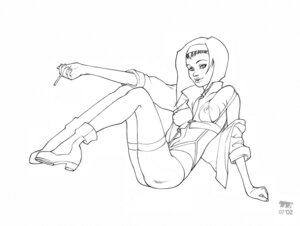 Rating: Explicit Score: 0 Tags: black_and_white cowboy_bebop faye_valentine female rule34 tagme turk128 white_background User: bunchy7s